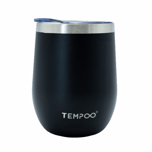 Tempo Thunder insulated travel mug splash proof lid 12 Oz - Imagen 4